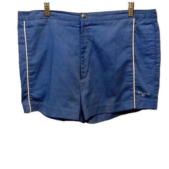 Vintage Spalding Blue‎ Men's Shorts Size 40 - Picture 5 of 5